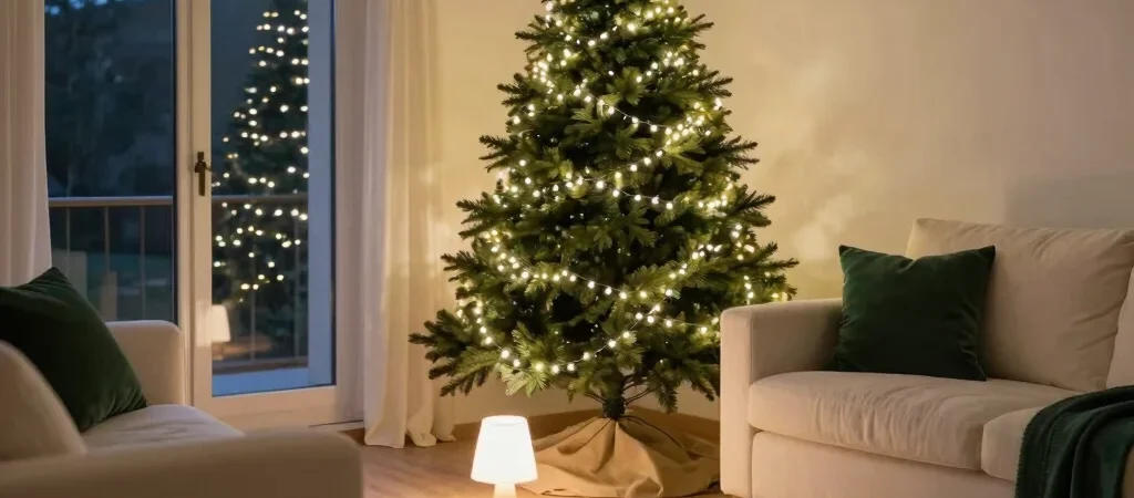 Luces cálidas sin deslumbrar el salón